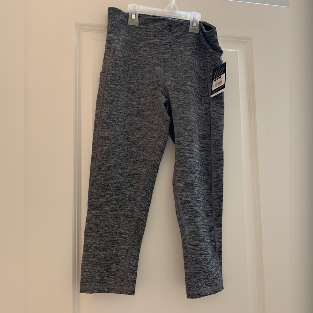 Champion medium, gray, high-rise leggings